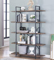 VDD Wandkast - industrieel - metaal/hout - zwart - 140x32x178 cm - 2ce6b88a9325c193830b98e0506a719726001552_Enriched_product_image