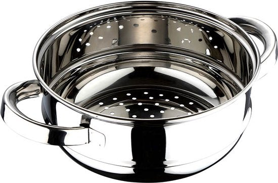 Renberg Stoominzet - Stoompan - Groentestomer - Rijsstomer - RVS - Ø24 cm - 2d581cc428cca5c7c108abe118892266dab3c0e5_Enriched_product_image_ece0c14c-5ae8-4140-b9d8-8808e44b49e9