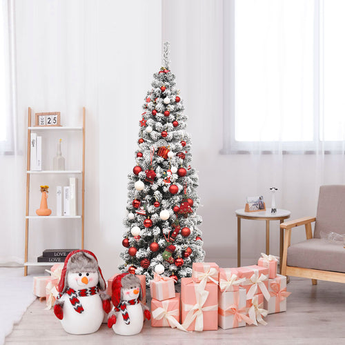 Coast 180 cm kunstmatige potlood kerstboom verlichte opvouwbare dennenboom sparren - 2ed481b0-1093-43fb-9984-0faa759df316_4f3c322e-53fd-4755-88d4-ada067e28e1c