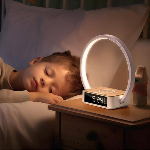 Wake-up light - Digitale Licht Wekker - met Draadloze Oplaadfunctie - 2fe49a1e16b06fc40223536a0002d6c3fe9d12cc_Enriched_product_image