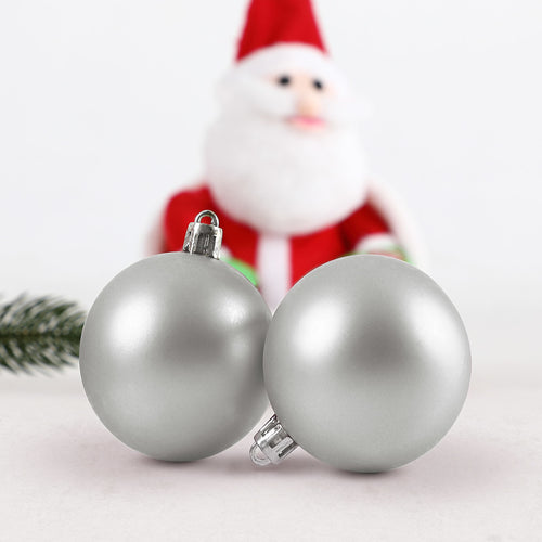 Casaria Kerstballen 66 er Set - Mat Glanzend Ø 3/6 cm Zilver - 31973b1e-de86-4663-8af8-2a775f44dee0_493c0db4-012a-4d1e-8c82-93d8d712dfaa