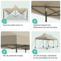 LifeGoods Partytent - Opvouwbaar - 3x6 m - Easy Up - Paviljoen - Waterdicht - Draagtas met Wieltjes - Beige - 34b756aaebdb1d947b1894ac4242cf816311269f_Enriched_product_image