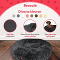 Snoozle Hondenmand - Superzacht en Luxe - Fluffy en Rond - Pluche - Donut - Hondenbed - Anti-Stress - 80cm Groot - Grijs - 372f7d62-963f-4a52-a03e-800f57ed881b_d09655ee-fa5f-4aa2-8313-0974b02d48d4