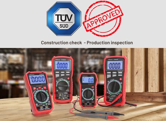 Velleman Digitale multimeter, datahold, contactloze spanningsdetectie, met REL-functie, geschikt voor het meten van AC/DC-stroom, AC/DC-spanning, weerstand, frequentie, temperatuur, continuïteit, inclusief meetsnoeren - 376418561c54d3ede238f04020a772b3d899b172_Enriched_product_image_6d9b09f6-ea0b-4ecf-87fd-0d140ff1a6bd