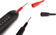 Velleman Tweepolige spanningstester, voor AC en DC, CAT III, van 12 tot 400 V, led-display, polariteitsaanduiding, nauwkeurig, voor binnen en buiten, zwart/rood - 38826147ca92afc85b0299dacd77bb6fd71cb7c1_Enriched_product_image