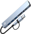 Vlectro - 8-in-1 USB-adapter voor al je apparaten - 8-in-1 multiport hub - 3b0990da3616526ba7867a8eeb57821ad4830f56_Enriched_product_image_e23eada6-3f6f-4890-a319-953104551d17