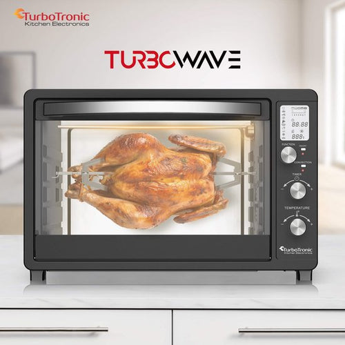 TurboTronic DEV45 Digitale Elektrische Vrijstaande Oven - 45L - Zwart - 3c311b25ce99d4038d810045cc632a6234014f50_Enriched_product_image