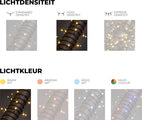 Luna LED, lichtslinger, 12 m, 160 leds, warmwit, groene kabel, voor binnen en buiten, modulator, 24 V - 3e34141f660b3755dcd7014978f8a943674ecb81_Enriched_product_image