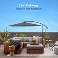 LifeGoods Zweefparasol - tot 8 Personen - Ø300cm - Waterdicht - met Hoes en Kruisvoet - Tuin of Strand - Donkergrijs - 3fb2a7ecd6e3c253f0a89f04e573bc238cfb69dd_Enriched_product_image_bd32b0ba-dd36-4530-87b3-8f4d54d0bdd1