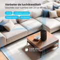 Auronic Luchtreiniger Fresh Pro - Met HEPA 13-filter - 300 m³/u - 65 m² - Koolstoffilter - 3 Standen - Air Purifier - Zwart - 40be16170afbcef48f45cd6ea21cb04c9d1428b0_Enriched_product_image_a8f641f8-52e5-4b12-9037-d5917b7673ac