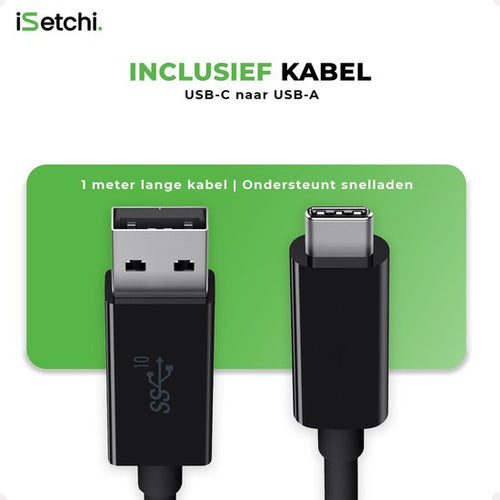 iSetchi 2-in-1 Draadloze Qi Oplader (15W snellader) - Inclusief Quick Charge 3.0 Adapter - Draadloos Opladen Station - Telefoon Lader Voor iPhone/Apple - Samsung - Android - Airpods & Galaxy Buds - 4810275f587397c8c3a336c5471238aa799c0fc7_Enriched_product_image