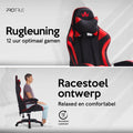 Gaming Stoel - Racing Game Chair - Bureaustoel Ergonomisch - Gamestoel met kantelfunctie - 48f51e6f124e85c0f966702f20d10d4b4f333c7f_Enriched_product_image_17909802-cdb4-4ffc-8f73-fe84f84321a4