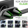 iSetchi Telefoonhouder Auto - Ventilatierooster - Uitschuifbaar Design - Universele GSM Houder - Autohouder Mobiel - Telefoonhouders Auto Ventilatie - Auto Accessoires - Zwart - 4d013999f902b01b024c8c62e148b2b446328a1f_Enriched_product_image_af20795f-7b22-4340-83ec-9dd150e11369