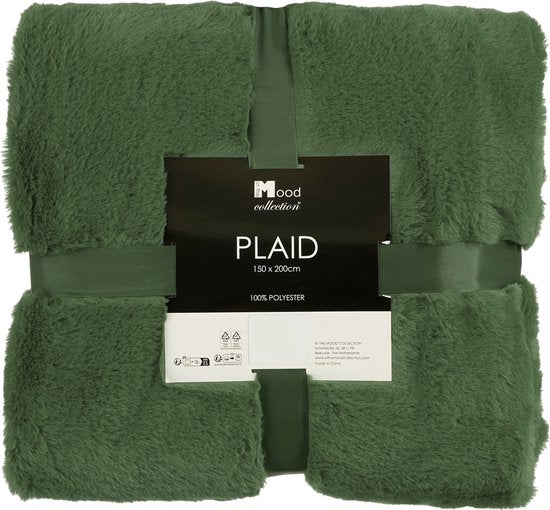 In The Mood Collection Bronte Fleece Deken - L200 x B150 cm - Donkergroen - 4d437de9fd5fde307a953a6881f5c10328ea5e0b_Enriched_product_image_105ad0ba-5b12-423f-8750-14be907b9d8b