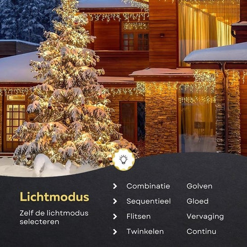 Giftmas IJspegel Kerstverlichting - Kerstverlichting Buiten – 120 LED's – 4m - Koppelbaar tot 12m - Voor Binnen en Buiten - 4da7b4e5-4ebc-4705-8f5a-00fad226fbc3_bcf0fe1a-05b1-40ea-8955-b434d39f616a