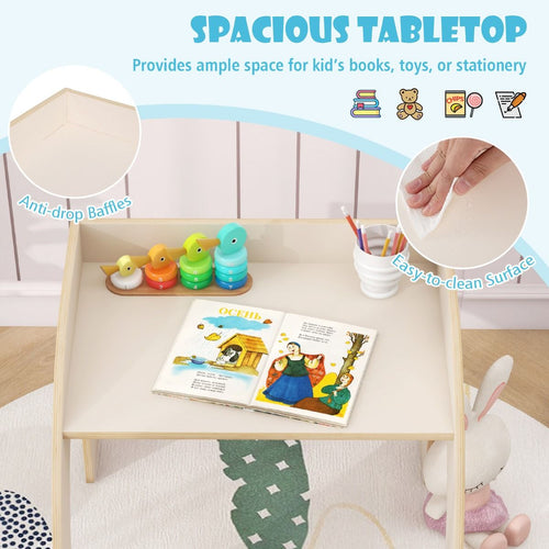 Coast kindertafel met 2 Houten Stoeltjes – 60 × 60 × 52 cm – Natuurlijk Hout - 532a69ffff3e96c950514a4cf33bd77d5c1eafbd_12766_3_11_kindertafel_kinderactiviteitentafelset_kinderspeeltafel_en_stoel_kindermeubelset_kin