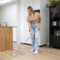 GoScrub® Cleaning Master Grijs - Elektrische Schoonmaakborstel – Elektrische Schrobber - Schrobborstel – voor badkamer of keuken – Schrobber Met Steel - 10 opzetstukken - 53f99216-c920-4851-a1c4-56aa7d9c4164