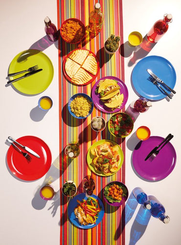 Colourworks Melamine Plastic Kommen - Multi-colour Set van 4 - 556038075b742e3e5164577f034b3cbcfa94beb1_Enriched_product_image