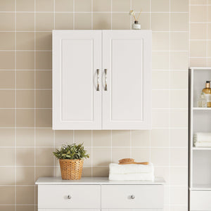 SoBuy Wandkast met 2 Deuren - 60x60x30 cm - Wit - Verstelbare Plank - 55638837-f88b-4a7c-ace6-bc919f8dd8cc_5a4bd804-1285-47bb-9180-7cceec87fa88