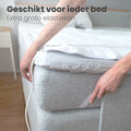 Auronic Elektrische 2-Persoons Onderdeken – Instelbare Voetzone, 9 Warmtestanden, 120W – 160 x 150 cm – Wit - 58edb44c-ef17-4b40-8c1c-9707aa3c86a4_e407b494-ab32-4879-a24a-408a2e370c82