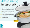 MOA Rijstkoker met Stomer 1,5 liter - Zwart - RC18B - 5b0b2967-b8e4-4141-8f94-ea6dc2dec162
