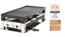 Solis 5 in 1 Table Grill 791 Gourmetstel 8 Personen - Raclette Gourmet Set - Bakplaat Gourmetten - Zilver/Zwart - 5b912556-fab7-442b-981c-0a64dbe7c49d_02bda20a-3100-41c1-9655-c378e12eeb40