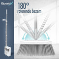 Spalax Stoffer en Blik met Lange Steel – Verstelbaar 90 -130cm – Ingebouwde Schoonmaaktanden - Bezem Binnen - Veger - Vuilblik met Borstel - 5c94be1fd34470d3297c9b44040d01a2c8e583de_Enriched_product_image_d2fecad6-7d10-4998-ac3f-63650fff8003