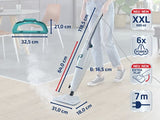 Leifheit CleanTenso Power stoomreiniger - wit - gebruiksduur 50 min - XXL watertank - 640d2c65347c7b5368745c993025f96d57c27c58_Enriched_product_image