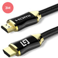 LifeGoods HDMI 2.0 Kabel - 3M - 18Gbps - Hoge Snelheid en Resolutie - 4K (60 Hz) - Zwart - 65f5f982-6522-43bd-b69b-d96335e20907