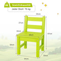 Coast 2 kinderstoelen voor binnen en buiten weerbestendig hard -watertoel voor peuters Green - 66f88ec5-605d-4e34-8194-7729566eb3c0