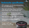 Elektrische Kachel 2000 Watt van Aironex - Keramische Zwarte Kachelventilator - Kachel Electrisch - Verwarming Elektrisch - Heater - Ventilatorkachel met afstandsbediening en timerfunctie - 67b280e913a664e7aa53b364de2860a331d2db1c_Enriched_product_image_15ebc1bd-2119-4894-86f2-c7c2d6f7b3ff