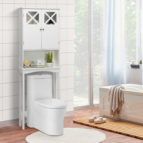 Coast - Badkamerkast - Dubbele deuren - Wit - 60 x 20 x 173 cm - 73b65f69-77e7-48fc-9c24-48ee91367b83_47e85d5f-682b-4c26-ae85-574ffb0a71b1