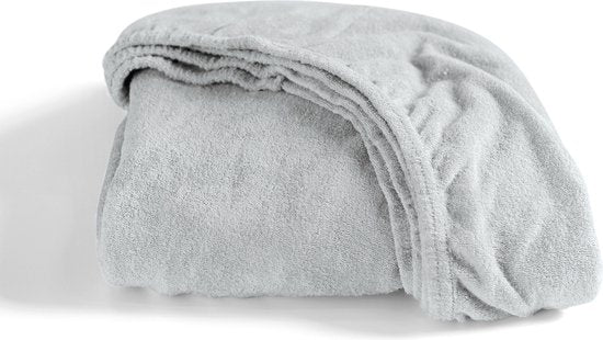 Cinderella - Hoeslaken - Badstof - 180x200/210 cm - Tot 30 cm matrashoogte - Lichtgrijs - 79bbf78b1e4b5af55c94a0635529f42975bd5f0b_Enriched_product_image