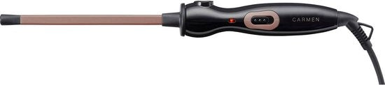 Carmen - Krultang met 3 opzetstukken - 200 °C - Zwart/Roségoud - 7cc4462de86228cdb811e3f3bd0dbdced381cc5c_Enriched_product_image