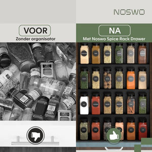 Noswo Kruidenrek Lade - 4 Laags - Voor 28 Kruidenpotjes - RVS - Kruiden Organizer - Keukenlade Organiser - 7f5e6028a7de1ead0c7c703b31eea6165dcc0940_Enriched_product_image_3d7da813-0746-4ae2-bcb6-e3e3ae7204d0