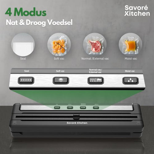 Savoré Kitchen ProSeal Vacumeermachine met Snijder en Rolhouder - 8454aaab55dc0fafcc852fdd73eff5838d1a3cd5_Enriched_product_image