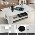 Coast Salontafel - 2-Laags - Hout - 90 x 52 x 32 cm - Wit - 87a28f0c426705ecf1724a1393bbcd873cf58619_dat_je_een_extra_groot_open_rek_biedt_voor_het_opbergen_van_je_dagelijkse_voorwerpen_zoals_boek