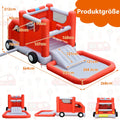 Coast Children's Water Slide in the Fire Brigade Style met peddel zwembad 564 x 268 x 212 cm - 8bcc5b4e-1a0d-4030-87ad-cfd6e16df02f