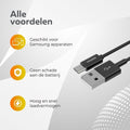 Wurk - USB naar USB C Oplaadkabel - 1M - 8e2217d2-17d9-4610-8347-66fba33d3da2_3a3319f1-edd9-450a-bb99-0a9b03762c08