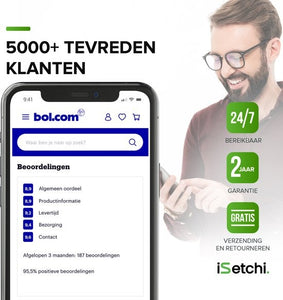 iSetchi Telefoonhouder - Autohouder - Zwart - 8e429e53144d3992229beae7185920c86e66562a_image_2