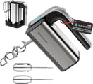 Rochester Handmixer met Opbergstandaard - 5 Snelheden - Mixer Turbo - Incl. Kloppers, Deeghaken - RVS - 907145b8-1b47-4868-9d07-a1ff1d00581d_0f49d415-8e04-480e-aff1-cc63f0daf988