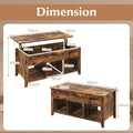 Coast Salontafel in Hoogte verstelbaar - Max. 40 kg - 105 x 52 x 63 cm - Zwart - 9083cbaf39916862b513b104a2465fa2356f8e1f_jv10649cf_is_het_super_handig_om_de_tafel_af_te_vegen_met_een_zachte_en_schone_doek_wanneer_dez