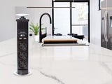 Perel Pop-Up Stekkerblok Met 3 Stopcontacten - 2 X Usb - Randaarde - 91297d38-d733-4dee-aa1c-1f9f8e8ba383