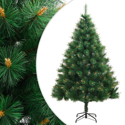 vidaXL Kunstkerstboom met scharnieren en standaard 150 cm - 9225596d7a53e7083cd3dd6840441440dc956191_image_1_356751_1_5ebb9348-b464-4a0a-89f1-872a30b6de98