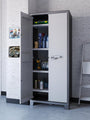 Keter Titan Hoge Kast - 4 Planken - 80x44x182cm - Zwart/Grijs - 942d2bec75a266dc66904aa15843e6a63c463c34_Enriched_product_image