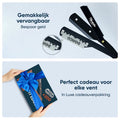 Barbiersmes met 200 Scheermesjes - Klassiek Open Scheermes - Barber Mes - Shavette - Straight Razor - Klapmes - Nekmes - Kappersmes - 946b949c5f8a739e4bc0a11be50a67aad272a9f9_Enriched_product_image