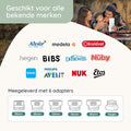 Numsy Draagbare Flessenwarmer Onderweg - Draadloos - Incl 6 Adapters - 4 Temperatuurniveaus - 9750cb6608b7d5b5f9f612184d49a601b8f397f5_Enriched_product_image