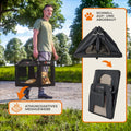 Cadoca Honden & Katten Reismand S - 51x35x36cm - Antraciet - 991ea484-50ab-432c-9441-a3876f5f903e_b087570a-3c29-49e4-b7bd-cbead29b6caa