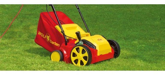 WOLF-Garten Elektrische verticuteermachine VA 303 E - werkbreedte 30 cm - opvangzak 35 l - 1300 W motor - moshark - verticuteren - opvangen - 9f98af0b9f976b88cc529e4280c7c1ad93eeb071_Enriched_product_image