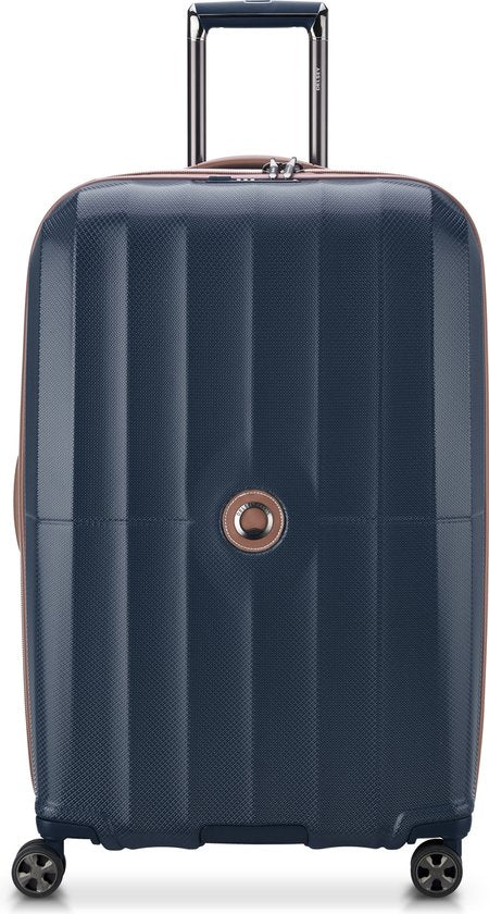 Delsey St. Tropez Reiskoffer 77 cm - Donkerblauw - a5a9c841e62882f203a9a759a96d3a100e141df7_Enriched_product_image